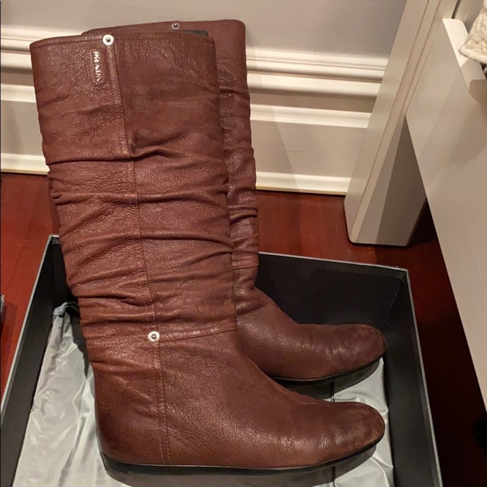 Prada Leather Boots